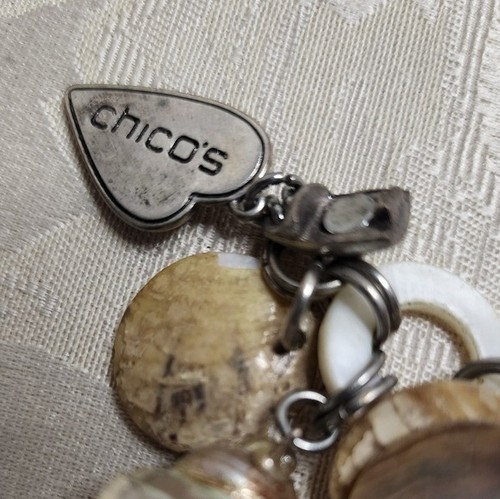 CHICO’S Vintage Muschel Bettelarmband mit Magnetverschluss Kühn Coastal Statement - Bild 7 von 13