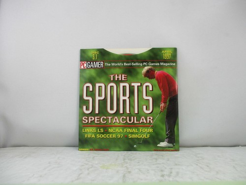 PC Gamer Magazine CD - Links LS - SimGolf - FIFA Soccer 97 - Disc 3.1 April 1997 - Picture 1 of 2