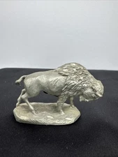 Rawcliffe 1986 Fine Pewter Buffalo / Bison, # 732, Made In USA