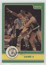 1984 Star Celtics Champs Kareem Abdul-Jabbar Kevin McHale #8 HOF p7i