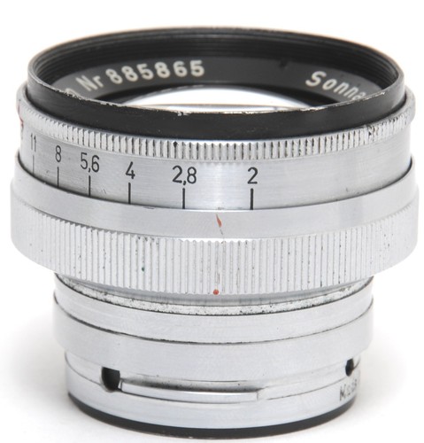 Zeiss-Opton West Sonnar 2/50mm T lens for Contax clean condition - Picture 3 of 6