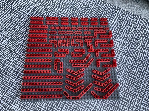 Lego lot genuine Red Technic Lift Arms