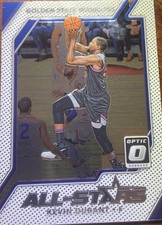 2017-18 Panini Donruss Optic - All-Stars Kevin Durant #3 Holo Silver Prizm