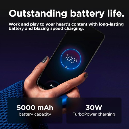 Téléphone Android Motorola Moto G55 5G Google 6,49" Full HD + 120Hz, appareil photo 50MP OIS - Photo 2 sur 6