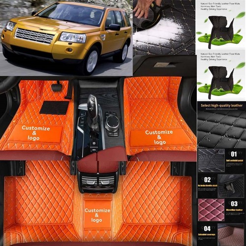For Land Rover Freelander Car Floor Mats Auto Carpets All Weather Waterproof - Imagen 31 de 42