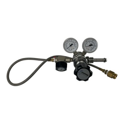 Harris Two Stage Ultra High Purity Brass Barstock Regulator Model 722C-050-580-B
