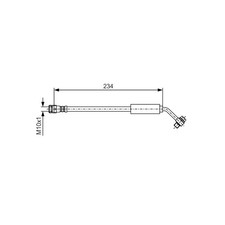 Flexible de frein Audi Q3