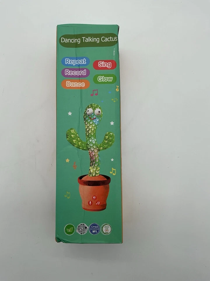 Dancing Talking Cactus Toy for Babies Toddlers Singing Mimicking - Image 2 of 4