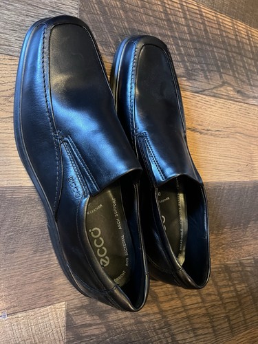 Nuevo DELANTAL ECCO HELISINKI PUNTERA HOMBRE SIN CORDONES Talla 16-16.5 EE. UU. / 50 UE. - Imagen 8 de 13