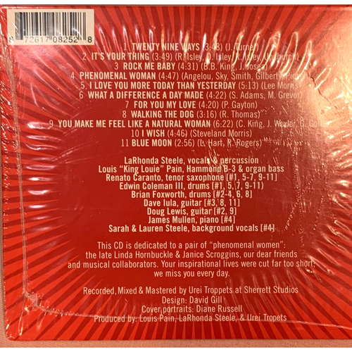 Rock Me Baby by King Louie and LaRhonda Steele NEW Sealed (CD, 2015) Jazz Blues - Picture 2 of 2