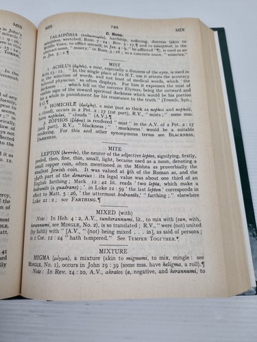 Vine's Complete Expository Dictionary of Old and New Testament Words : Part 1 - Picture 10 of 10