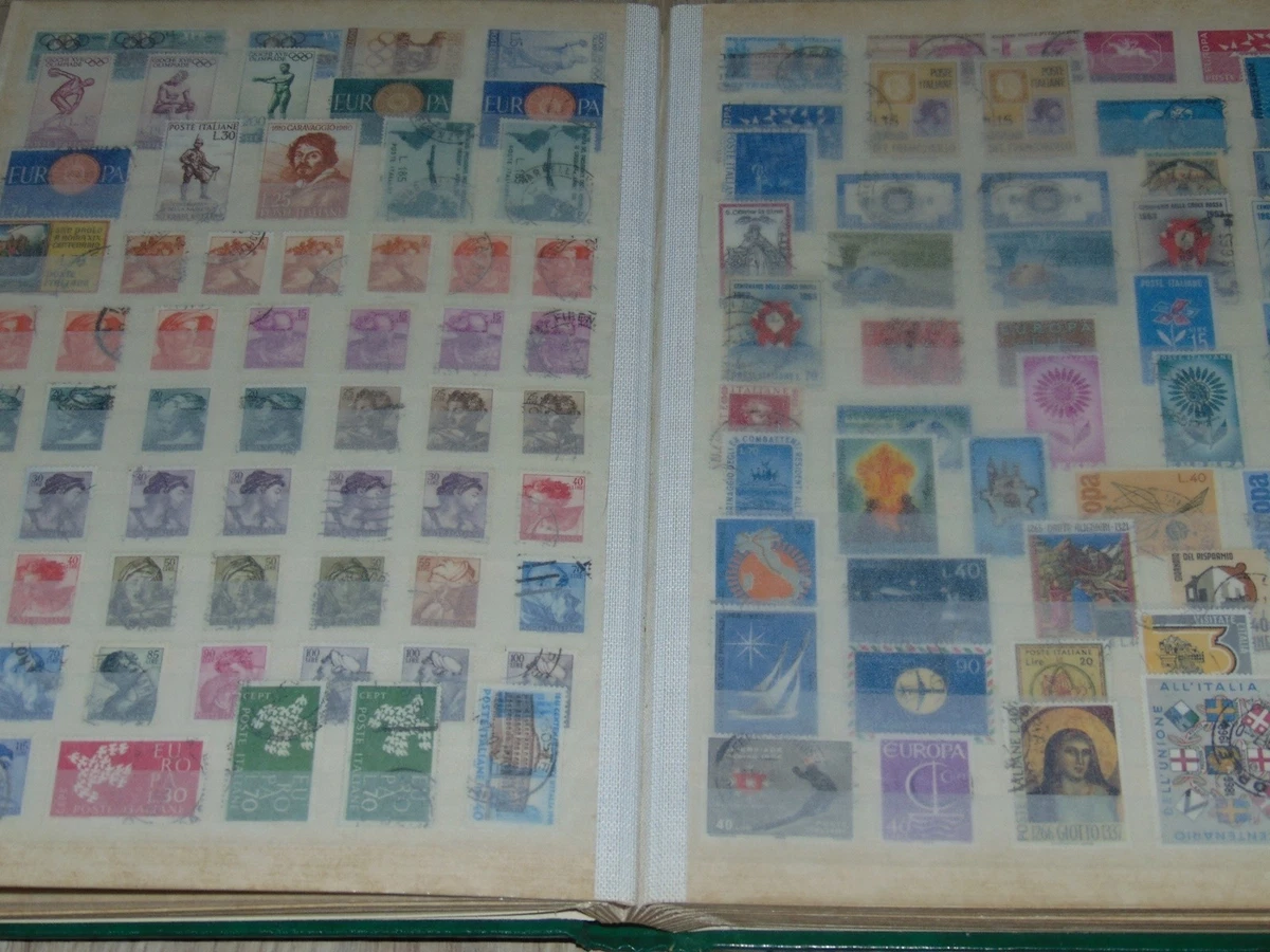 ITALIEN Briefmarken Sammlung Konvolut ca.ab 1900 bis 2000er Jahre