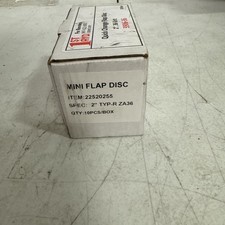 2" Roloc Mini Flap Disc 36 Grit Quick Change Sanding Discs 10 Pack