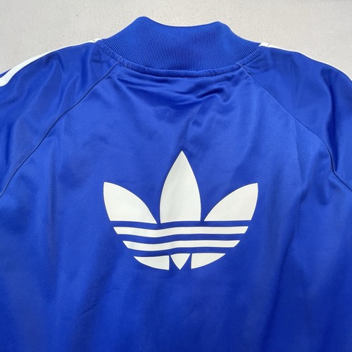Adidas x FARM Rio Women Track Jacket L Blue Colorful Toucan Birds Graphic Brazil - Picture 21 of 24