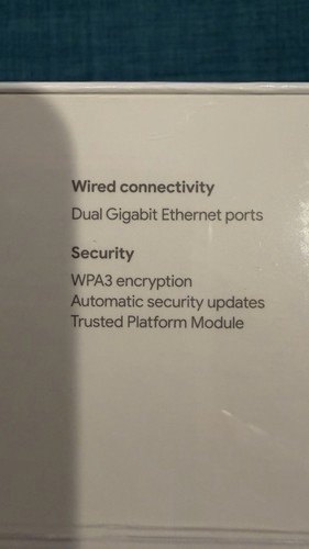 Google Nest Wifi Router (Snow) - AC2200 Dual-Band Mesh New Sealed - Picture 6 of 7