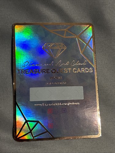 Diamond Art Club - Treasure Quest Cards Frozen Elsa Rare Bronze - Picture 2 of 3