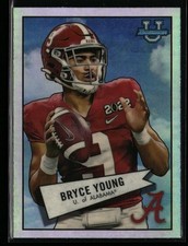 Bryce Young 2022 Bowman University Chrome #52BF-1 1952 Bowman Alabama