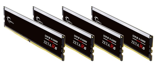 192GB G.Skill Zeta R5 NEO DDR5 6400MHz CL32 R-DIMM Quad Kit (4x48GB) Black