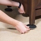 16 Pcs Furniture Sliders for Heavy Items Sofa Moving Leg Pads to Protect Floors