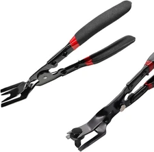 Panel Clip Removal Plier, Automotive Door Upholstery Trim Black 