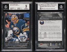 2015-16 Upper Deck Young Guns Linus Ullmark #472 BGS 9 MINT Rookie RC