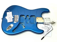 Fender Squier Strat 2-POINT TREMOLO BODY w/ HARDWARE Lake Placid Blue Guitar