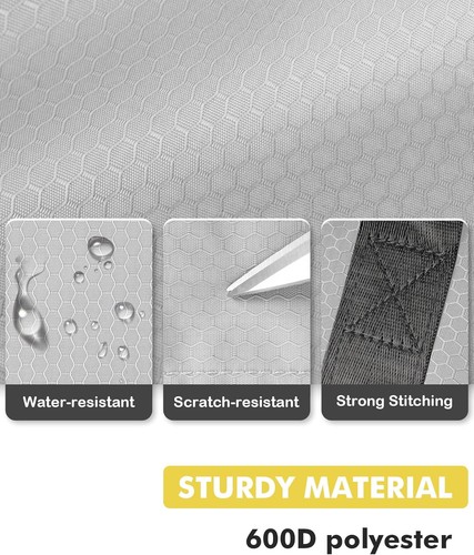 Pool Queue Case, Stick Case 4x5 mit 4x5, grau/schwarz  - Bild 3 von 7