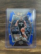 2021-22 Panini Select - Premier Level Jalen Suggs Blue Prizm Die-Cut /249 RC