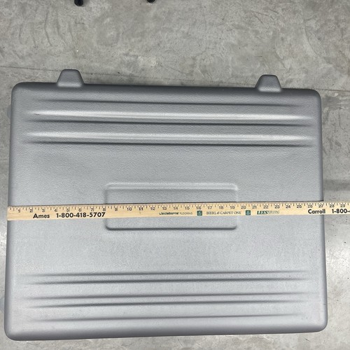Thermodyne - Custodia rigida per transito con coperchio incernierato 27x22 custodia con ruote made in USA - Foto 7 di 10