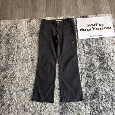 Gander Mountain Pants Women s 10 R 34x32 Gray Cargo Outdoor Workwear Hiking
