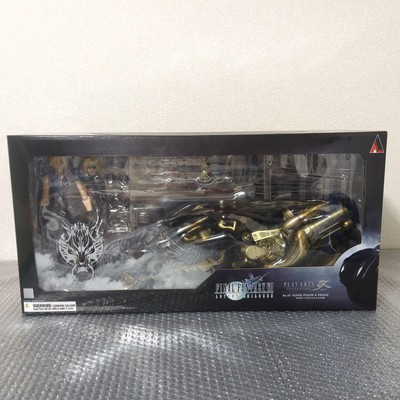【Rare Bon】Figurine Play Arts vendre Kai Cloud Strife & Fenrir