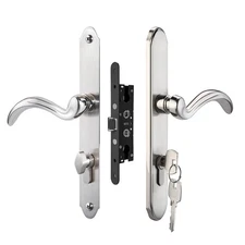 HauSun Storm Door Handle Set Replacement Kit with 2 Point Mortise Lock and Ke...