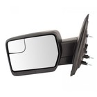 For 11-14 F150 Truck Rear View Door Mirror Power with Amber Reflector Left Side