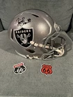 Tim Brown Signed Las Vegas Raiders Full Size Authentic Helmet-Fanatics COA
