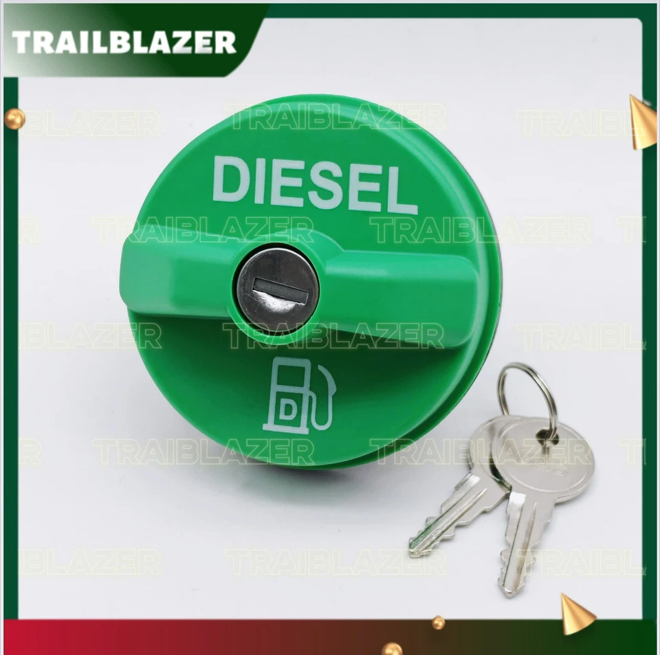 10591D Locking Fuel Gas Cap Diesel Fuel Tank For Ford F250 F350 F450 F550 E-350 - Image 2 of 4