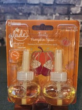 Glade Scented Oil PlugIns Refill, Toasty Pumpkin Spice 2 pack