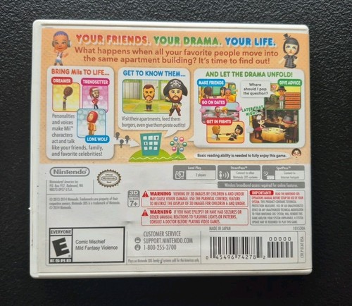 Tomodachi Life - Nintendo 3DS Pre-Owned CIB Tested & Working - Picture 4 of 4