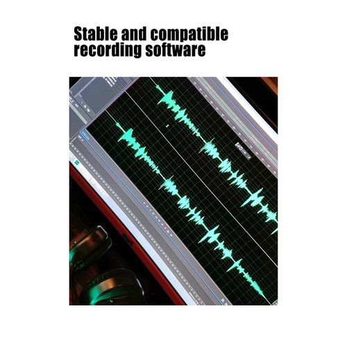 Soundkarte Studio Record Professional USB Audio Interface Sound Equipment 45043 - Afbeelding 6 van 10