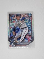2025 Bowman Chrome Hurston Waldrep Rookie RC Mojo Refractor #61 Atlanta Braves