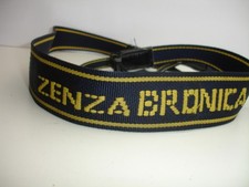 Zenza Bronica Blue / Yellow Camera Neck Strap For ETRS ETRSi SQ SQ-Ai