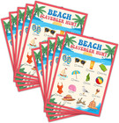 Beach Scavenger Hunt Game, Treasure Hunt Party Games Cards, Birthday Activities
