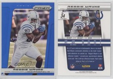 2013 Panini Prizm Wal-Mart Blue Prizm Reggie Wayne #34