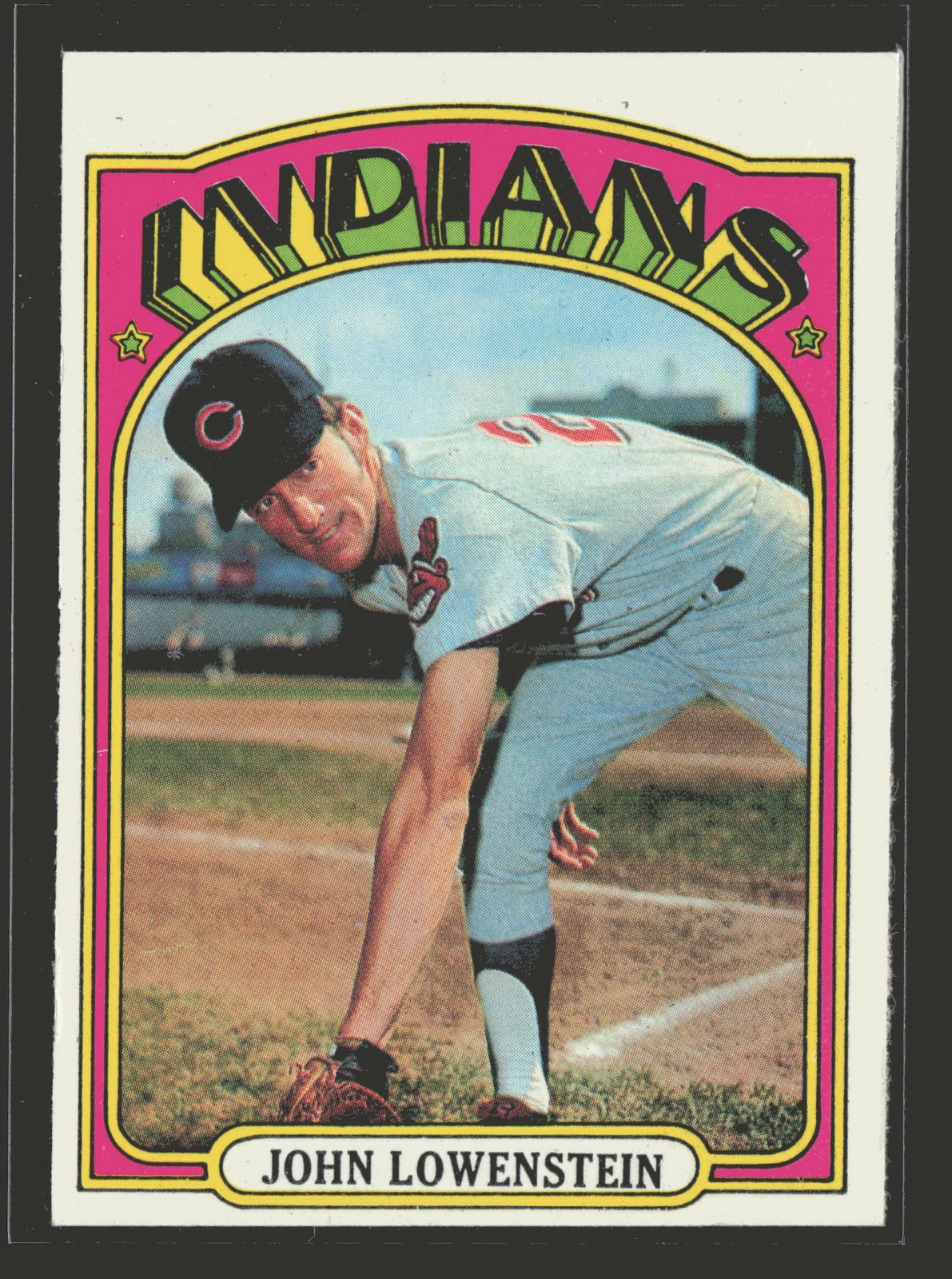 1972 Topps #486 John Lowenstein Cleveland Indians