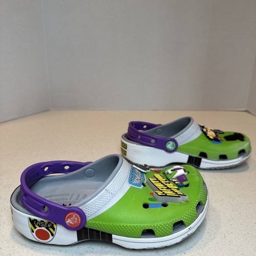 Scarpe Crocs per bambini taglia J2 Buzz Lightyear Toy Story - Foto 3 di 16