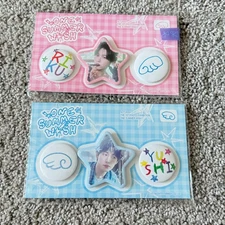 NCT WISH 'ONE SUMMER WISH' PIN BUTTON SET OFFICIAL MD NEW