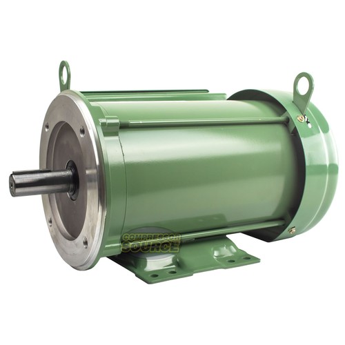 5 HP Farm Duty Single Phase Electric Motor C-Face 1800 RPM 184TC TEFC 208-230V - Picture 5 of 8