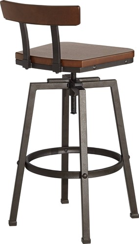 Radin Bronze Swivel Bar Stools 29 1/2" High Set of 2 for Kitchen Counter Island - Picture 9 of 10