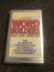 Cassette-Word Builders Vol.1-MULTIPLE Cassettes SHIP FREE!