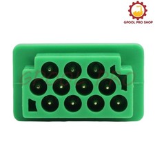 GE Healthcare Datex Ohmeda Pinch Connector with 3Leads EKG ECG Cable Compatible 