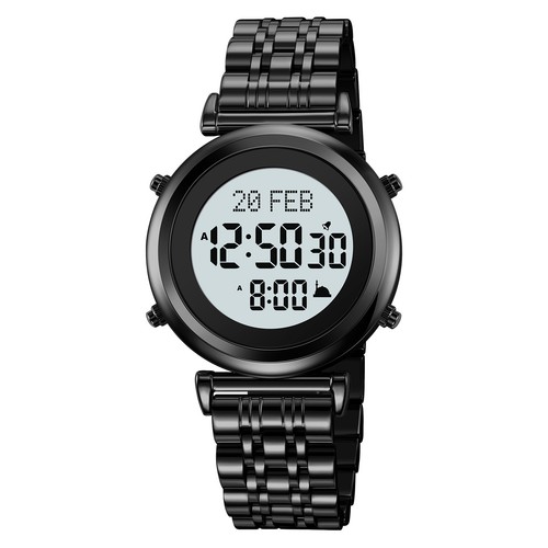 Reloj Peregrinación Musulmana Hombre Multifunción Oración Recordatorio Electrónico Gregoriano - Imagen 16 de 16